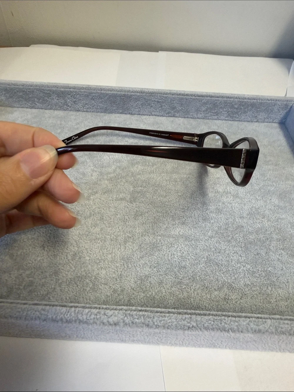 NWOT Caravaggio C102 Women’s Retro Brown Cat Eye Glasses Eyesize 52